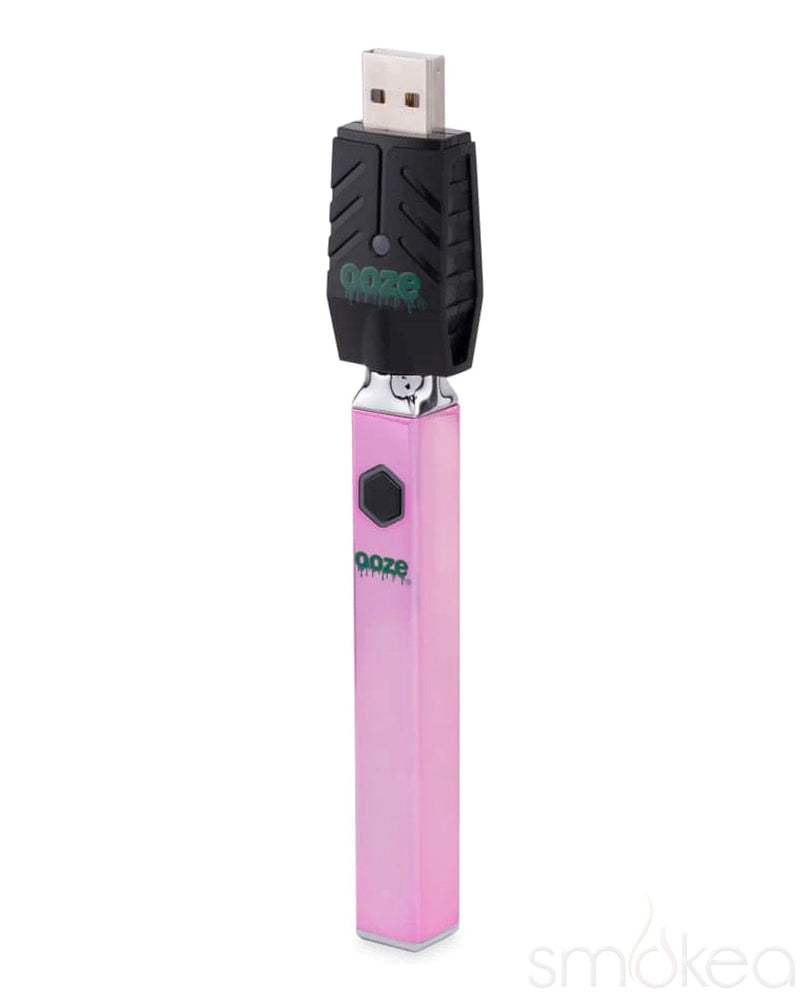 Ooze Quad Vape Pen Battery Ice Pink