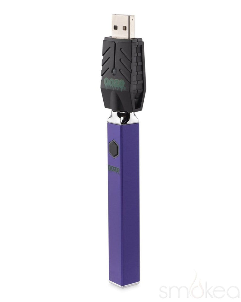 Ooze Quad Vape Pen Battery Purple