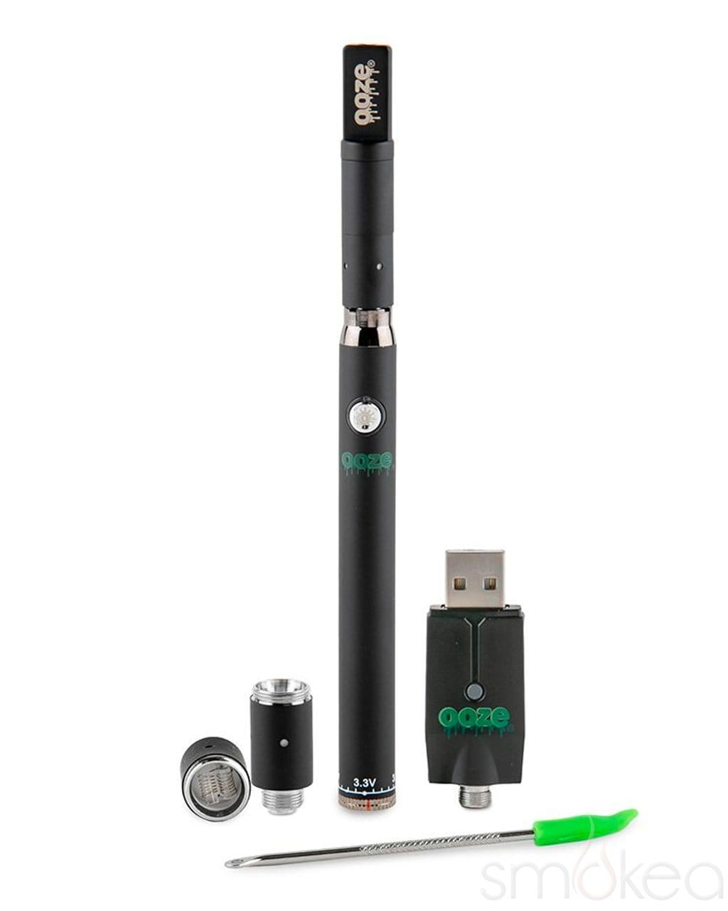 Ooze Slim Pen TWIST Battery w/ USB Charger - 510 Threading - Smoke Cargo