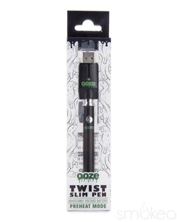 Ooze Slim Twist Variable Voltage Vape Pen Battery