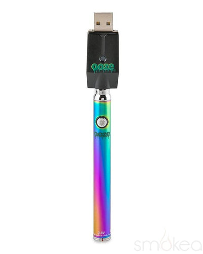 Ooze Slim Twist Variable Voltage Vape Pen Battery Rainbow
