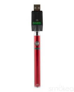 Ooze Slim Twist Variable Voltage Vape Pen Battery Red