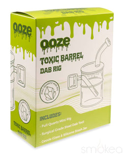 Ooze Toxic Barrel Quartz Mini Rig