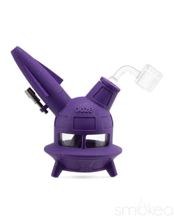 Ooze UFO Silicone Water Pipe & Nectar Collector Shimmer Purple