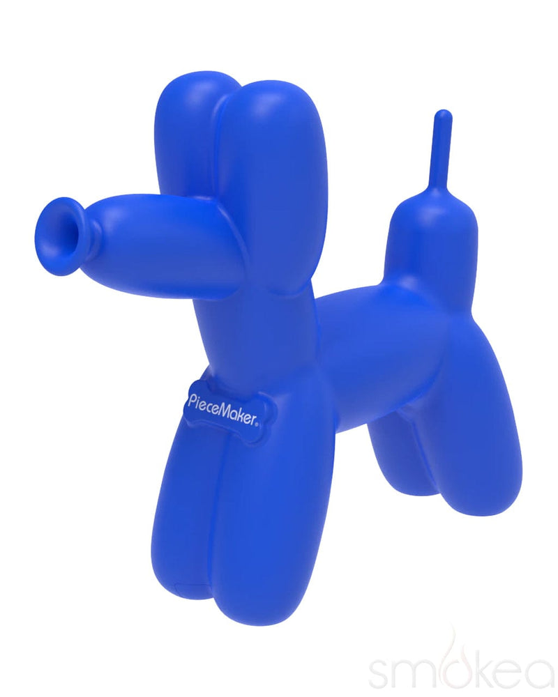 Piecemaker K9 Silicone Balloon Dog Water Pipe Blue