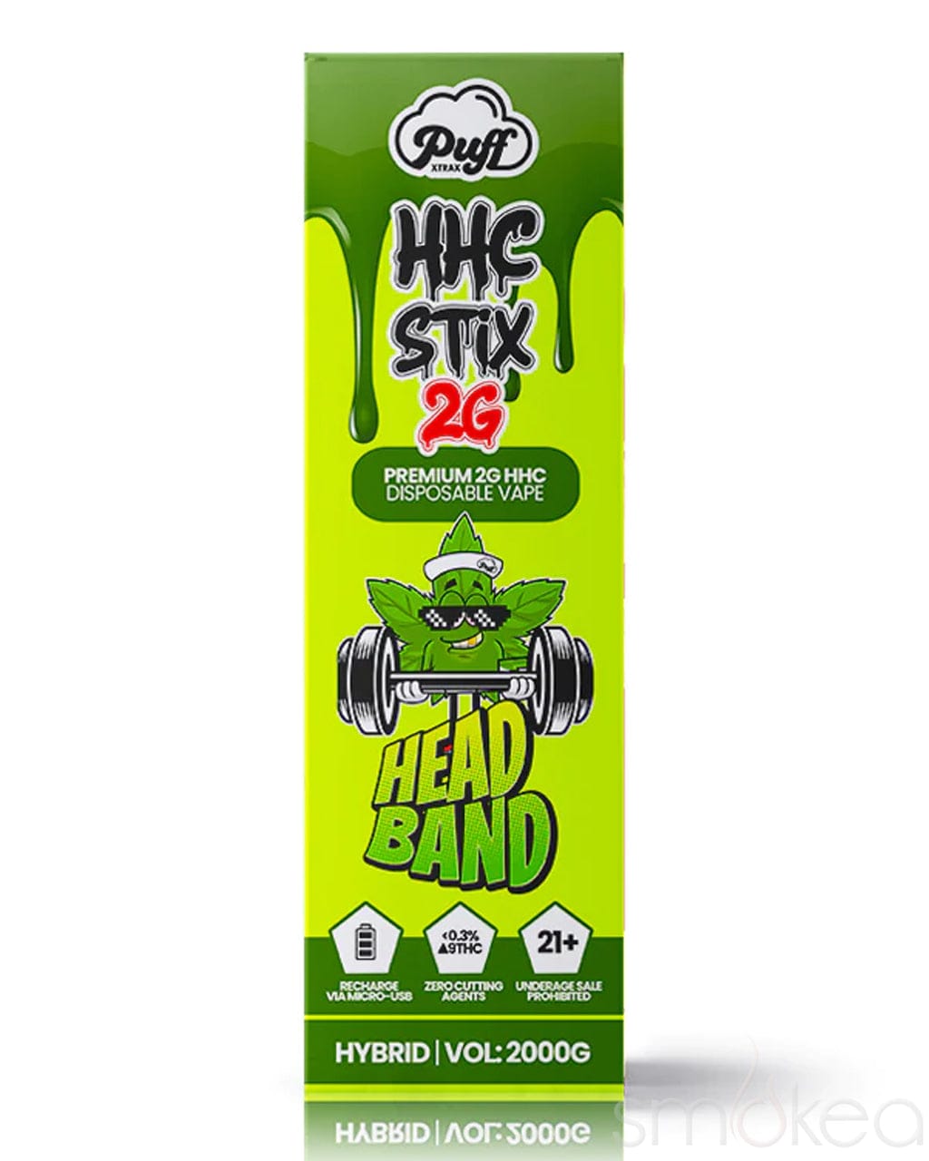 Puff Xtrax 2g HHC Stix Disposable Vape - Headband