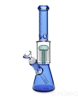 Pulsar 11.5" Tree Perc Beaker Bong Blue