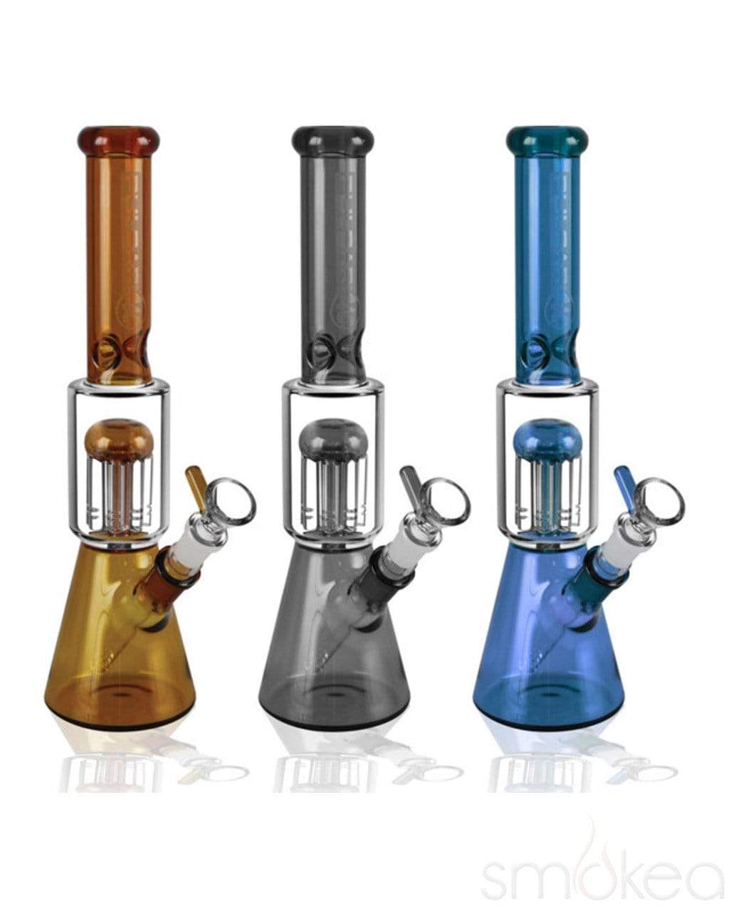 Pulsar 11.5" Tree Perc Beaker Bong Blue