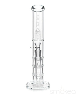 Pulsar Glass Water Pipe With Three Turbine Percs