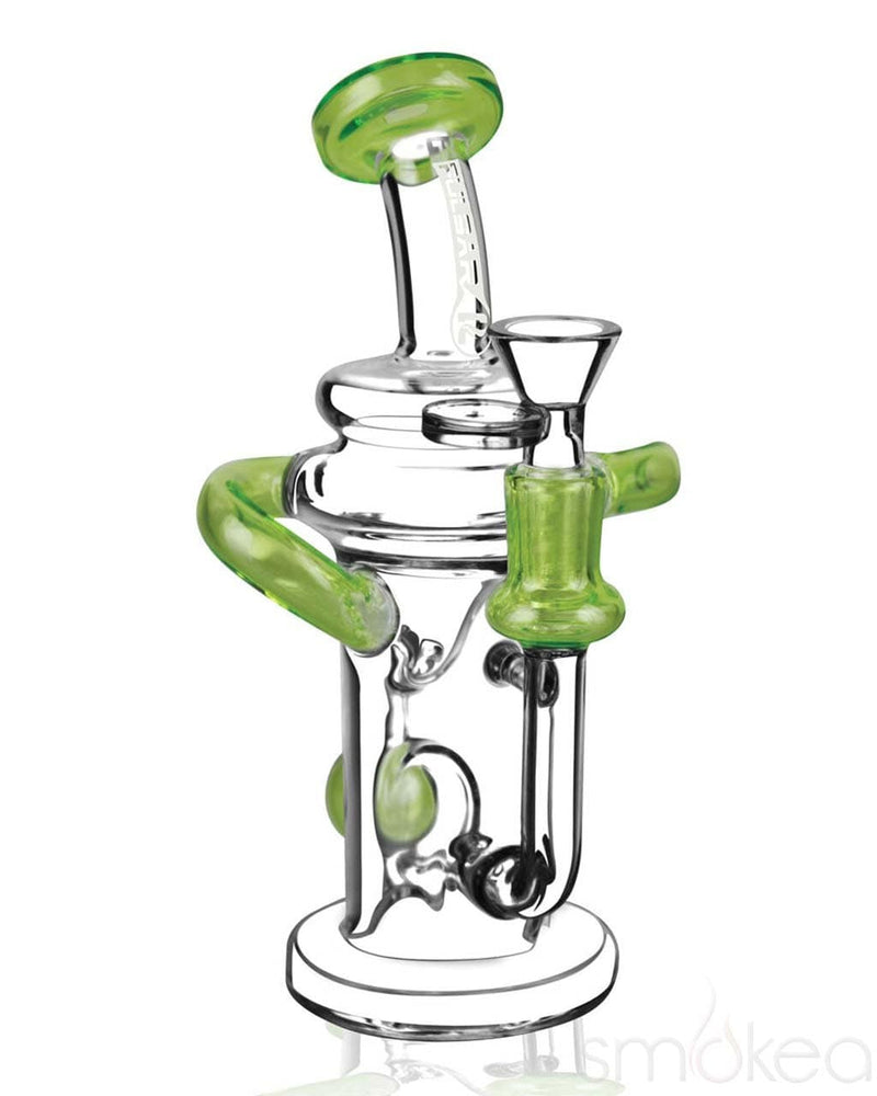 Pulsar 7.5" Ball Recycler Bong Green