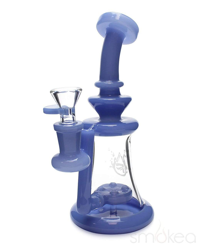 Pulsar 7.5" Elbow Bong Opaque Purple