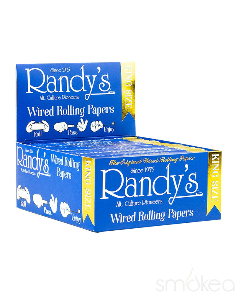 Randy's King Size Classic Wired Rolling Papers