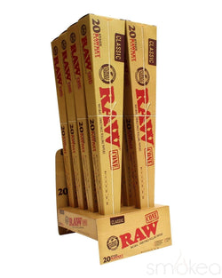 Raw 20 Stage Rawket Pre-Rolled Classic Cones - SMOKEA®