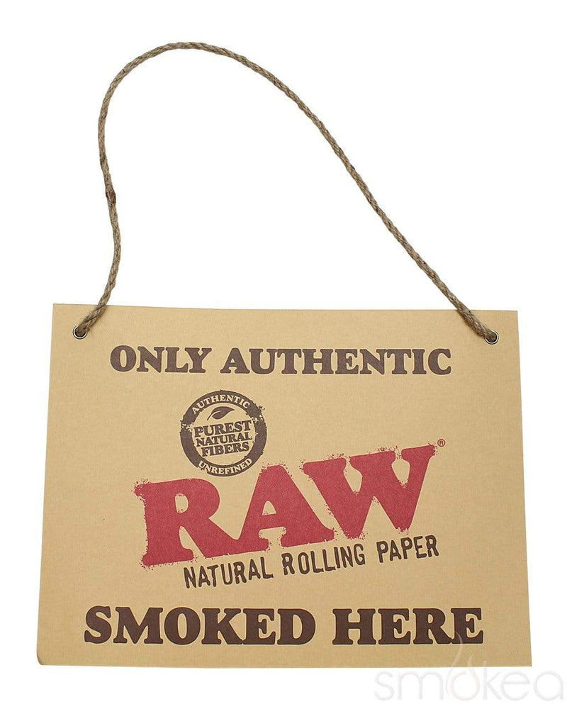 Raw "420 Break" Cardboard Sign - SMOKEA®