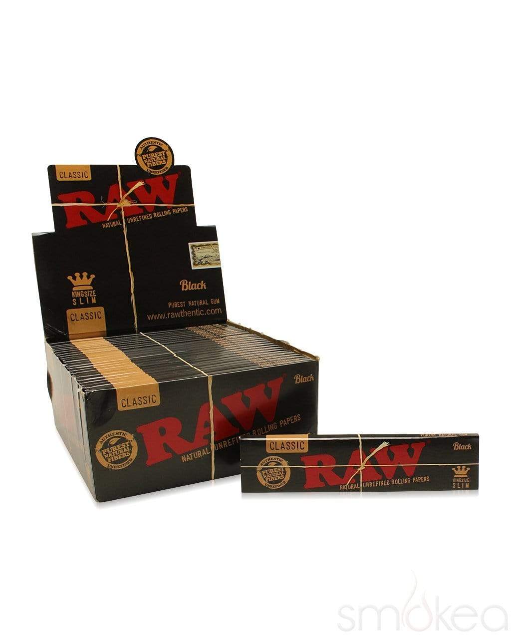 RAW Black King Size Slim - Canada's #1 Smoke and Vape Shop - Haze Smoke Shop