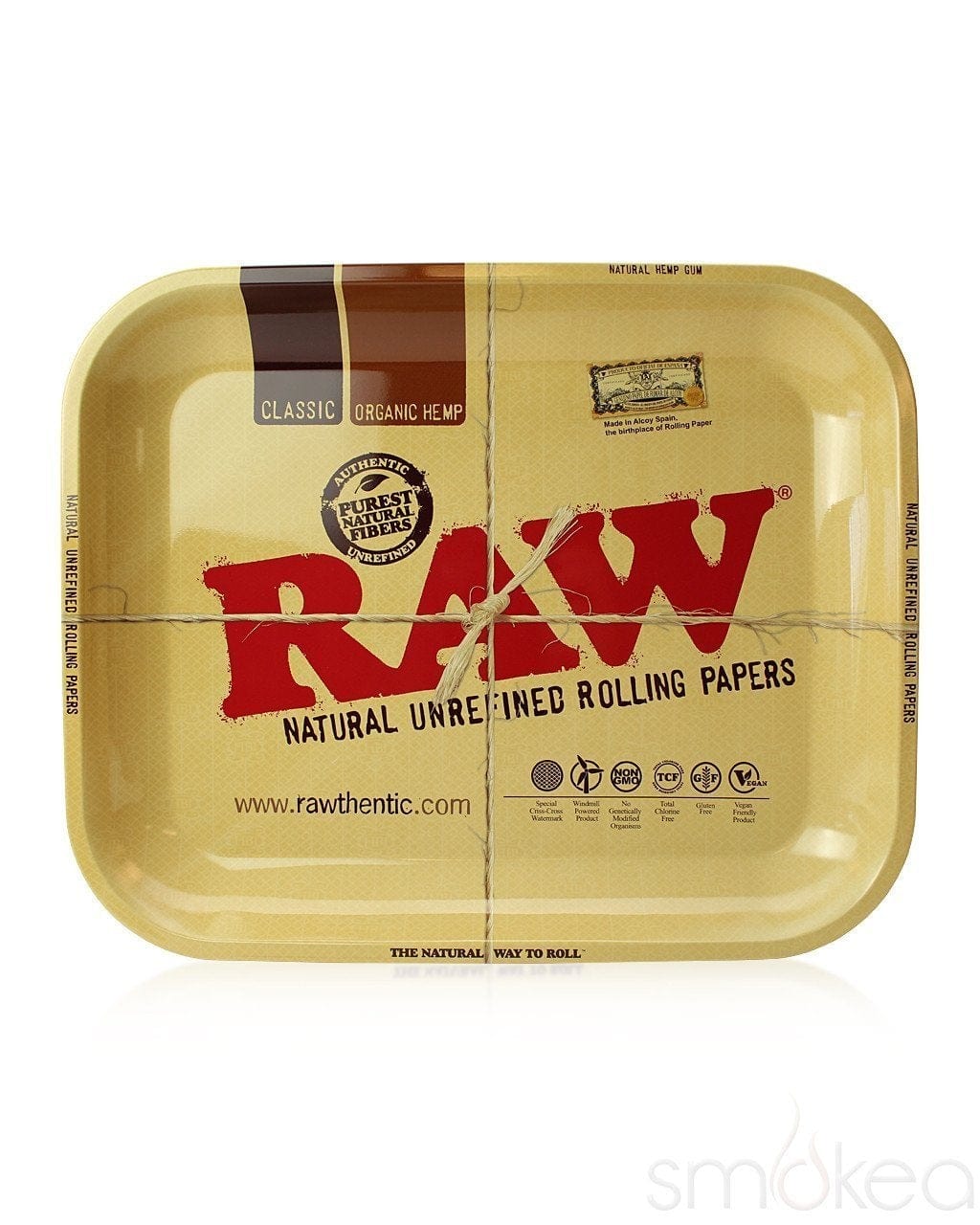 Raw Large Metal Rolling Tray - SMOKEA®