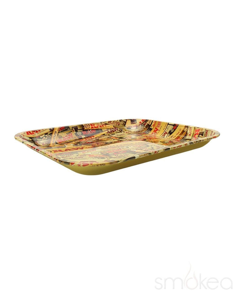 Raw Mixed Papers Large Rolling Tray - SMOKEA®