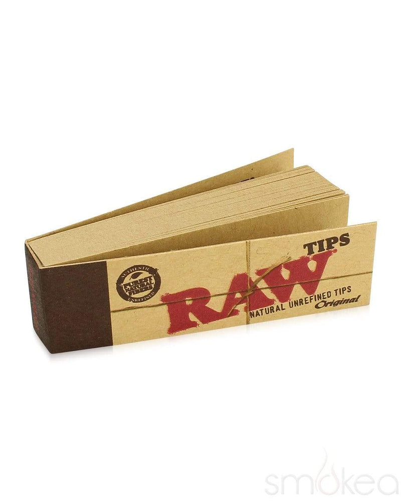 Raw Natural Rolling Paper Tips