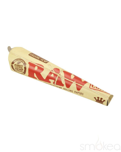 Raw Organic King Size Pre-Rolled Cones (3-Pack) - SMOKEA®