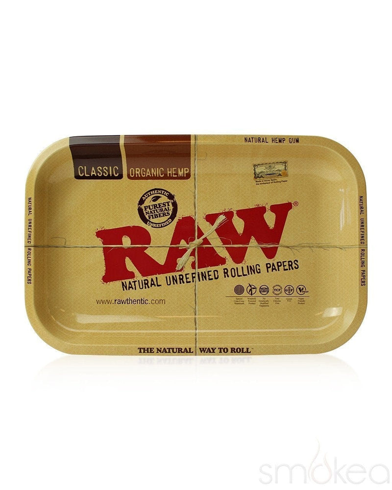 Raw Small Metal Rolling Tray - SMOKEA®