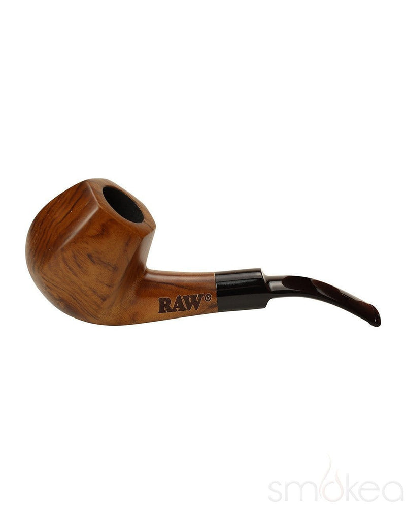 Raw Uncoated Wooden Sherlock Pipe
