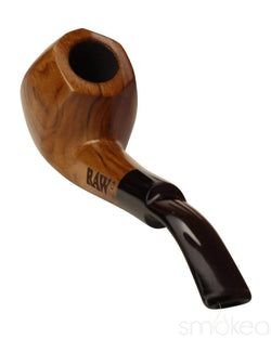 Raw Uncoated Wooden Sherlock Pipe