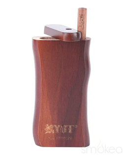 RYOT Large Wood Magnetic Taster Box Dugout w/ One Hitter Walnut