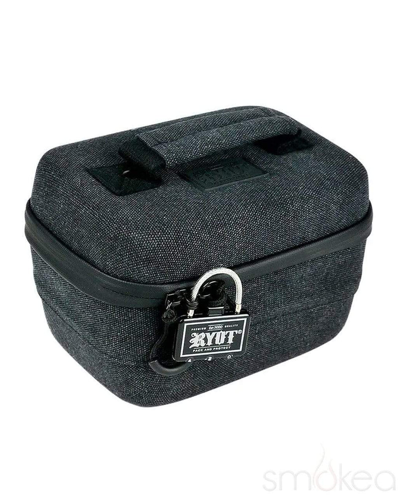 RYOT Small Safe Case Carbon Series Pipe Case Black