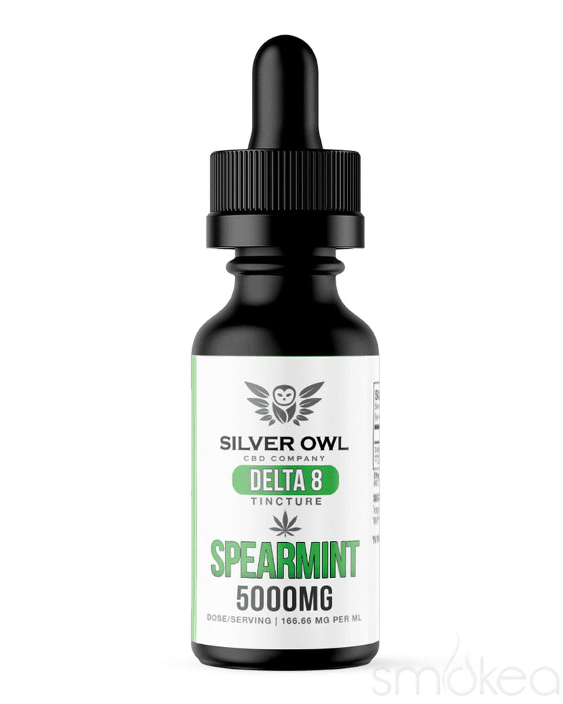 Silver Owl 5000mg Delta 8 Tincture - Spearmint