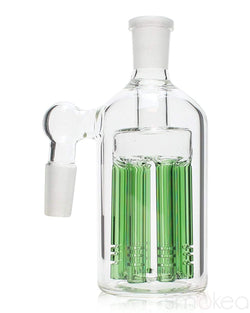 SMOKEA 14mm/14mm 8-Arm Tree Perc Ash Catcher Green / 90 Degree