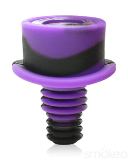 SMOKEA 14mm/18mm "Bolt" Silicone Bowl Purple/Black
