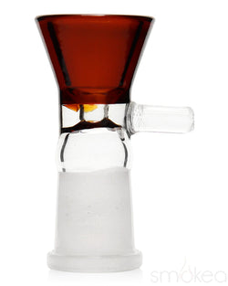 SMOKEA 14mm Glass on Glass Conversion Bowl Amber