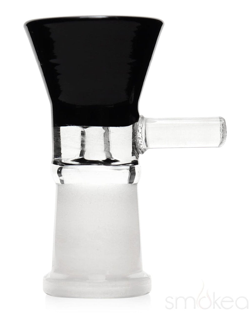 SMOKEA 14mm Glass on Glass Conversion Bowl Black