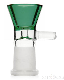 SMOKEA 14mm Glass on Glass Conversion Bowl Lake Green