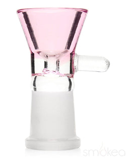 SMOKEA 14mm Glass on Glass Conversion Bowl Pink