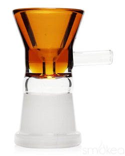 SMOKEA 18mm Glass on Glass Conversion Bowl Amber