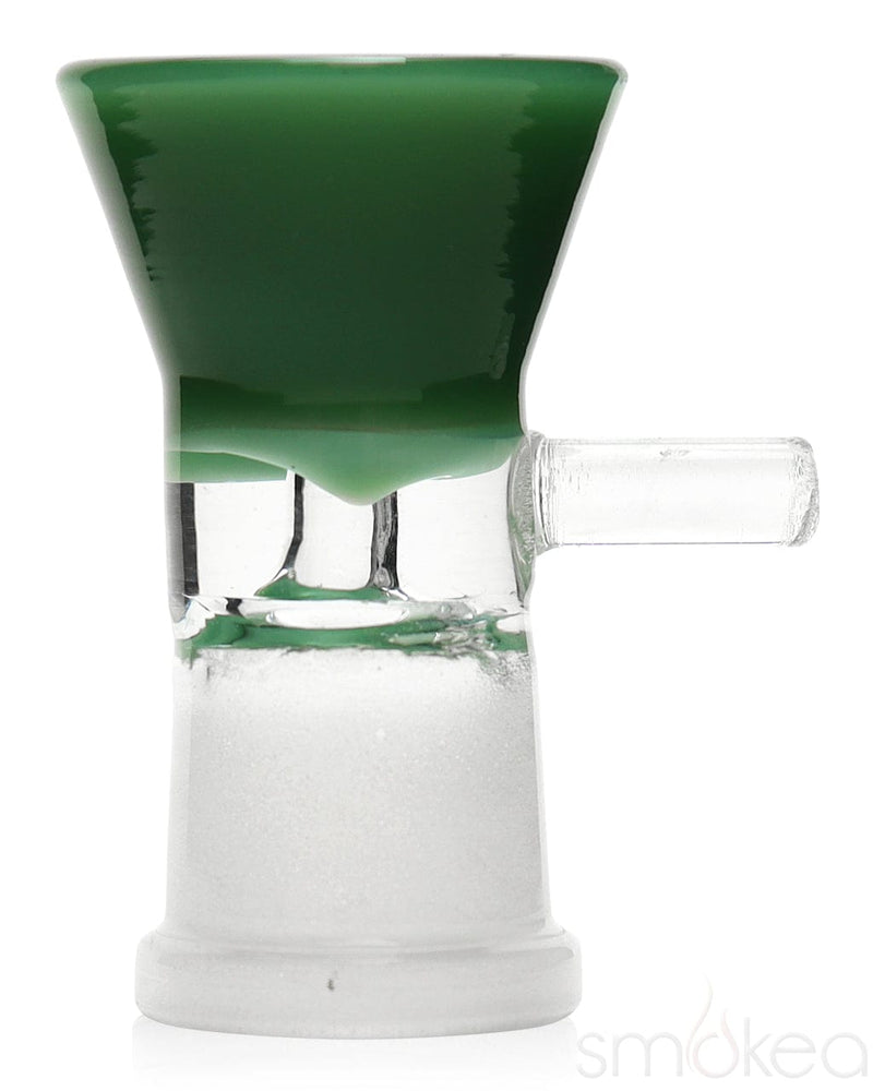 SMOKEA 18mm Glass on Glass Conversion Bowl Jade