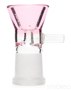 SMOKEA 18mm Glass on Glass Conversion Bowl Pink