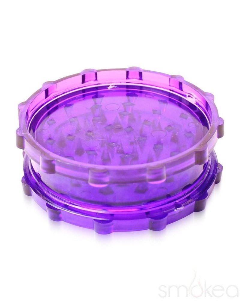 SMOKEA 2 Piece Plastic Grinder Purple
