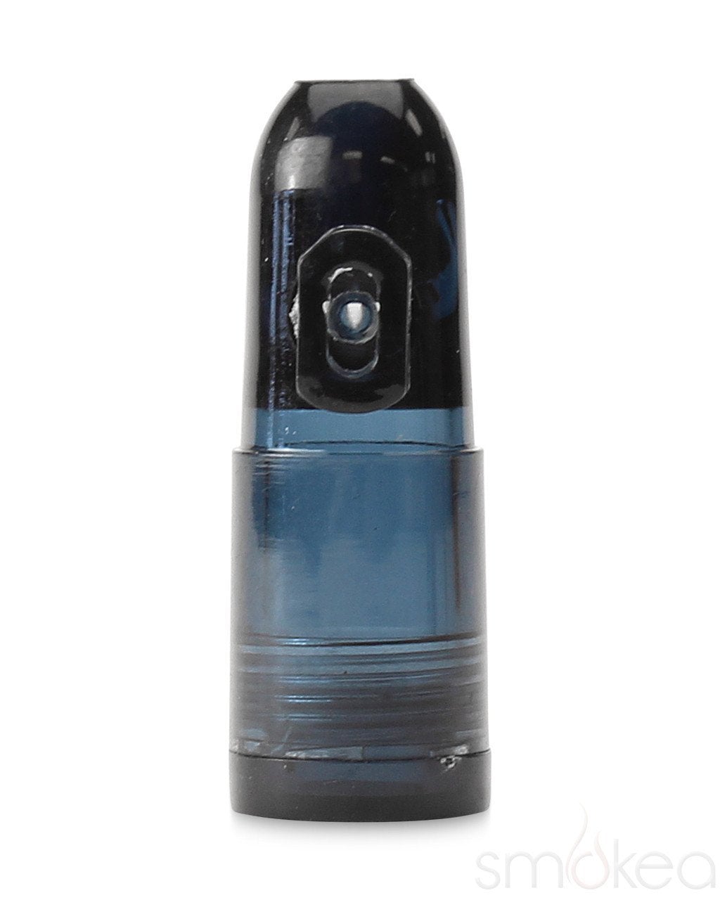 Mini CLEAR GLASS SNORTER SNIFFER SNUFF POWDER BULLET DISPENSER