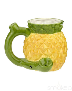 SMOKEA Ceramic Pineapple Coffee Mug Pipe