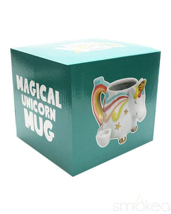 SMOKEA Ceramic Unicorn Coffee Mug Pipe