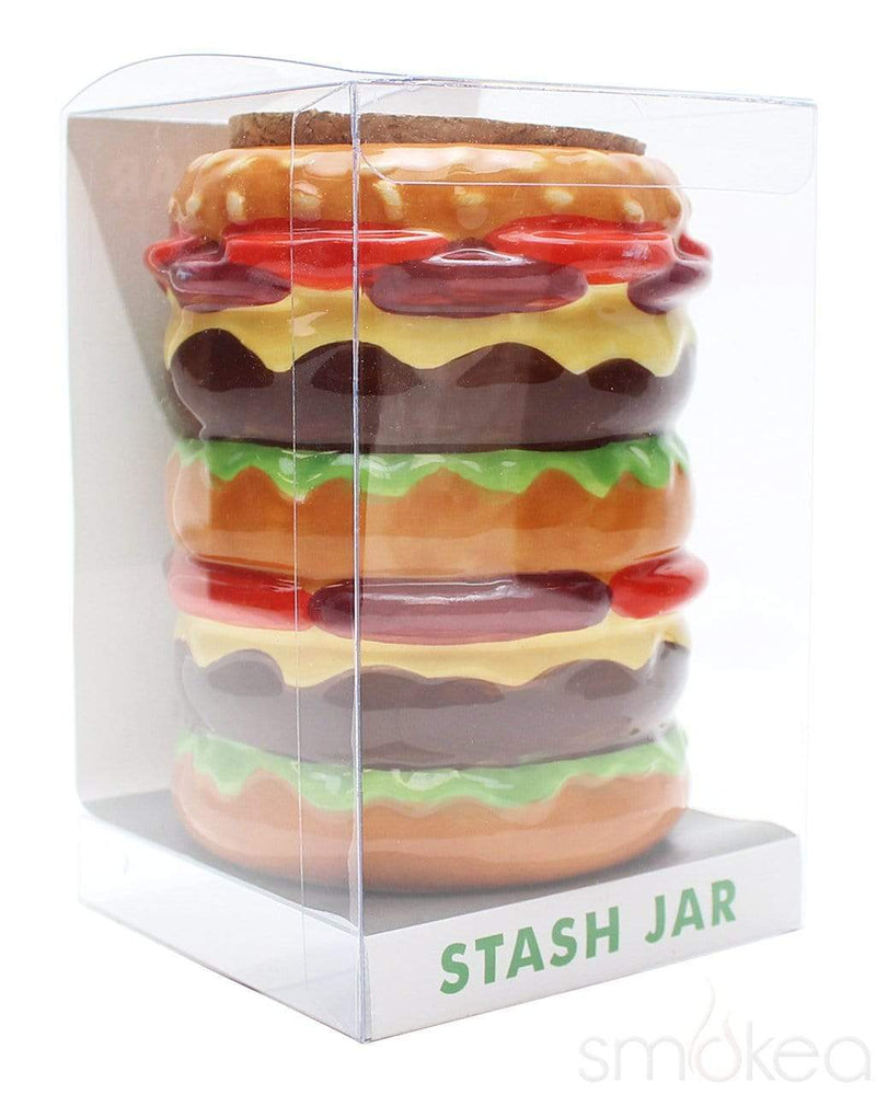 SMOKEA Cheeseburger Stash Jar