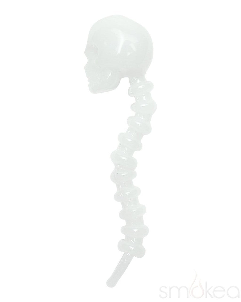 SMOKEA Colored Glass Skull Dab Tool no