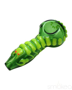 SMOKEA Glow in the Dark Scorpion Spoon Pipe Green/Green