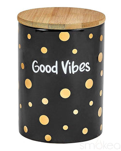 SMOKEA "Good Vibes" Luxury Stash Jar - SMOKEA®