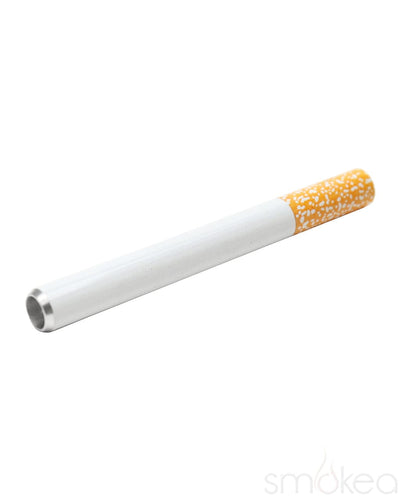 XXL 90mm Bullet Shape Herb Smoking Pipe Long Metal Tobacco Spice