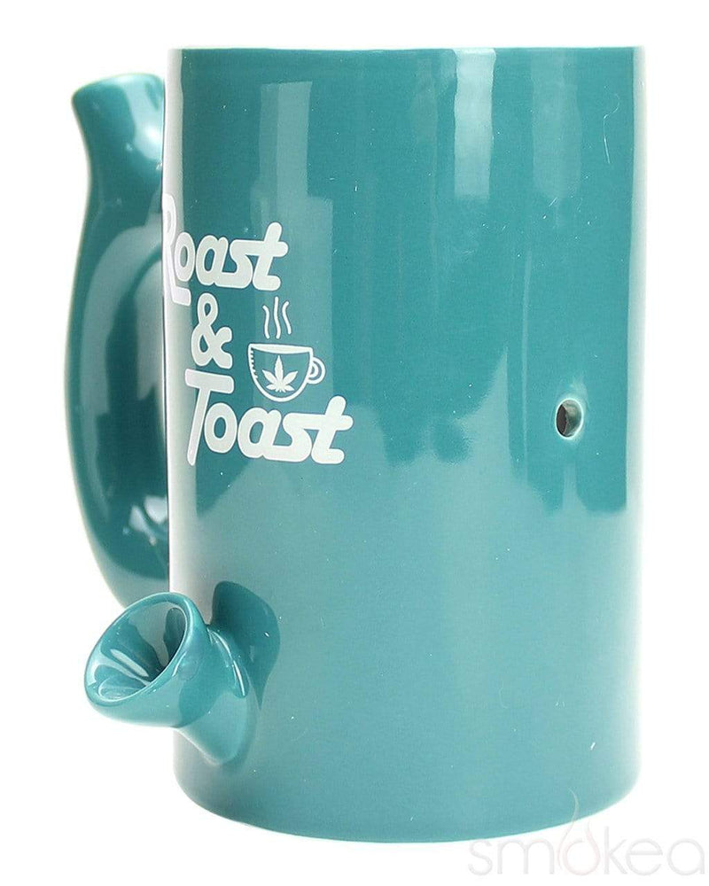 SMOKEA "Roast & Toast" Large Ceramic Coffee Mug Pipe