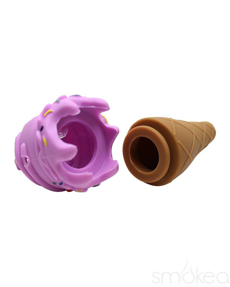 SMOKEA Silicone Ice Cream Cone Pipe - SMOKEA®