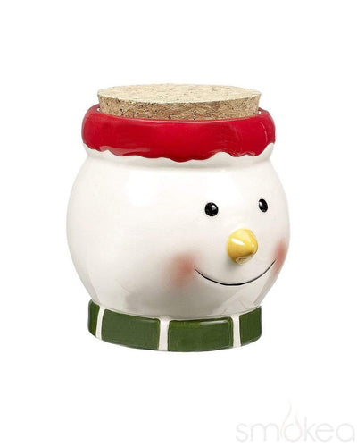 SMOKEA Snowman Stash Jar